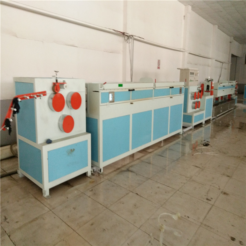 Spenderbox pack PP HAND STRAP, HAND PP STRAP Extrudermaschine