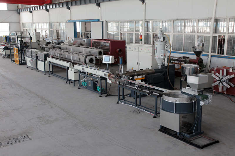 Tropfbewässerungsrohr -Extrusionslinie