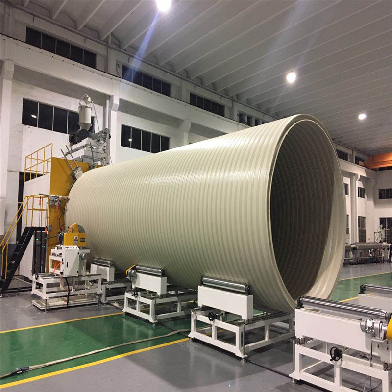 Extrusionslinie für HDPE-Hohlwand-Wickelrohre mit großem Durchmesser