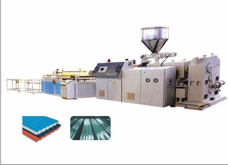PVC-Wellblechmaschine