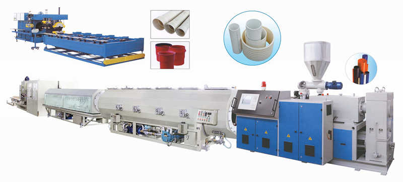 PVC -Produktionslinie mit großer Durchmesser mit großer Durchmesser